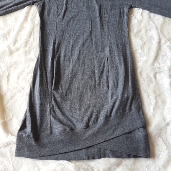 Synergy Organic Clothing | Aspen Dress | Tunic | Mock Neck | Small | Grey | EUC - Picture 6 of 8